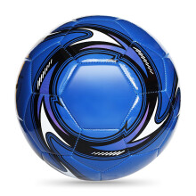 (Blue,21.5cm/8.46in)Football Soccer Children Outdoor Sports Toys Training Competition Fun Props