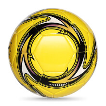 (Gold Blue,19cm/7.48in)Football Soccer Children Outdoor Sports Toys Training Competition Fun Props