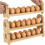 Wooden Egg Holder for Countertop, 3-Tier Stackable Design, Holds 36 Eggs, Ideal for Kitchen Organization 2