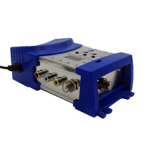 M69 Digital Full Band Modulator Compatible RF PAL/NTSC Frequency Transmitter 230V Without HD Interface EU Plug
