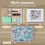 Scrapbook Paper Storage, 4 Pack Stackable  Organizers with Handle, Fits More 8.5x11 and School Projects Box 5