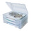 Scrapbook Paper Storage, 4 Pack Stackable  Organizers with Handle, Fits More 8.5x11 and School Projects Box 7