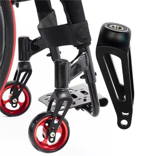 Garfo Dianteiro para Cadeiras de Rodas Esportivas com Rodas Dianteiras de 4, 5 e 6 Polegadas 2