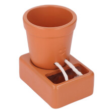 Self Watering Planter with Smiling Face Design, Automatic Watering Pot for Succulents Indoor Outdoor