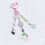 Acrylic Fruit Flower Phone Charm Lanyard Strap with AntiDrop Secure Design and Universal Compatibility 5
