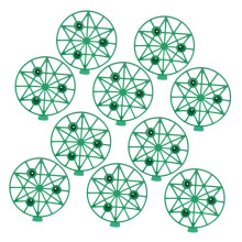 10pcs Melon Support Stand for Watermelon and Cantaloupe, Stable Growth Lightweight Garden Fruit Holder