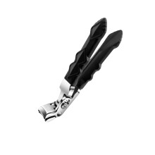 Clipmaster Pro Wide Jaw Nail Clippers for Thick Toenails Seniors, Ergonomic Non‑Slip Handle (1PCS)