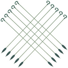 10Pz Supporti Per Piante in ABS Verde, Per Piante Da Interno