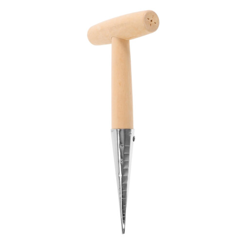 Ergonomic THandle Garden Dibber Planting Tool for Easy Transplanting and Efficient Hole Digging