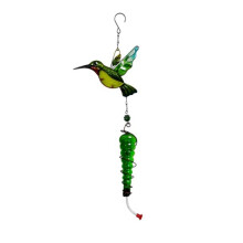 Vogelfutterspender Aus Metall und Glas zum Aufhängen Außen, Glas, Kunsthandwerk, Wasserspender, Hängender Vogelfutterspender, Ornamente A