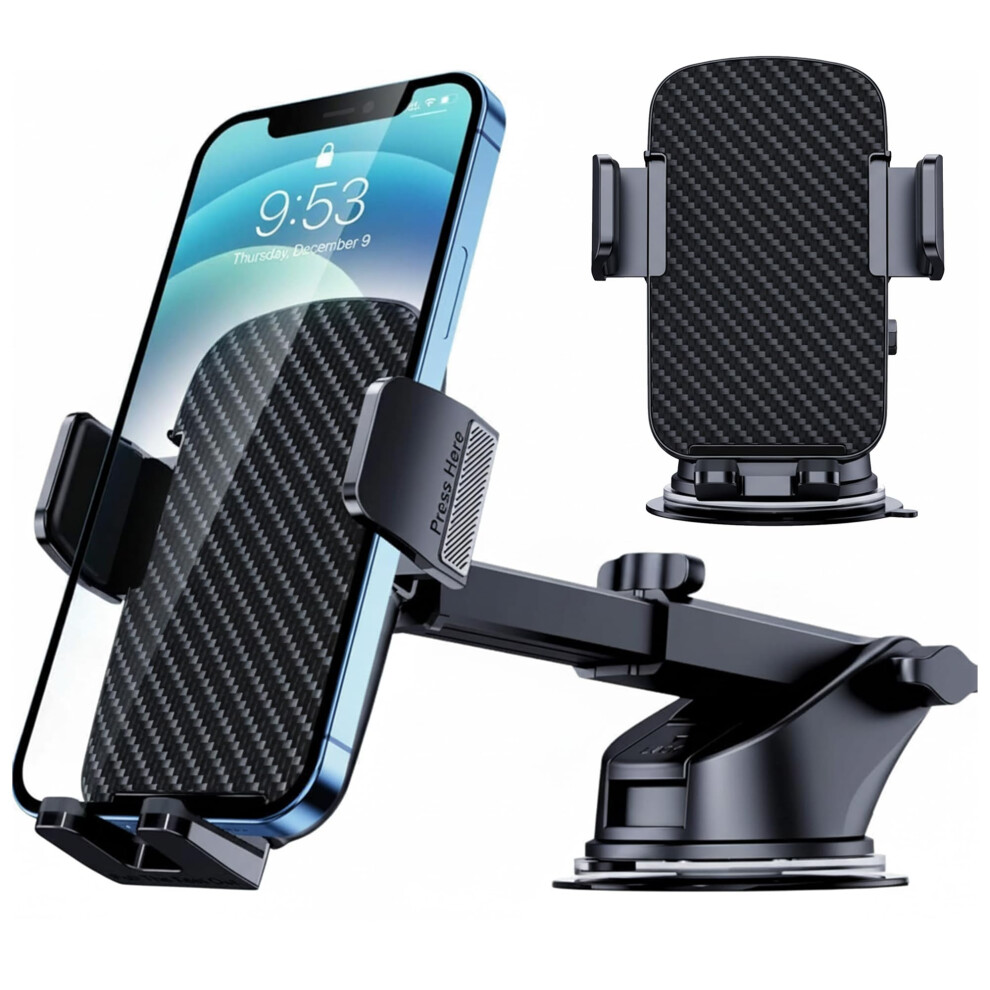 Universal 360 Car Dashboard Phone Mount With Secure Suction And Stable Viewing 9073542843948