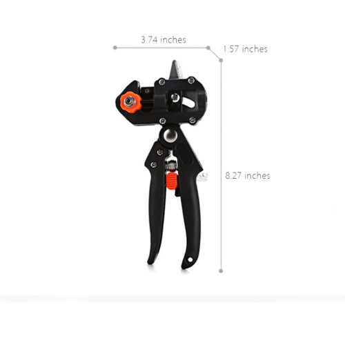 Carbon Steel Pruning Shears with Ergonomic OneHand Control, Precise Cutting and Durable Lightweight Handle 1