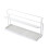 Bottle Drying Rack Cup Storage Rack with Drainage Tray Kitchen Mug Organizing Rack White 1