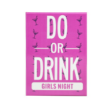 (Style 1) Drink Do Or Edition Drinking Game With Paper Cards For Girls Parties Night