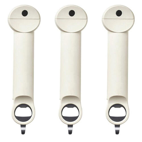 Apribottiglie Multifunzionale con Apriscatole Magnetico 3 Pezzi