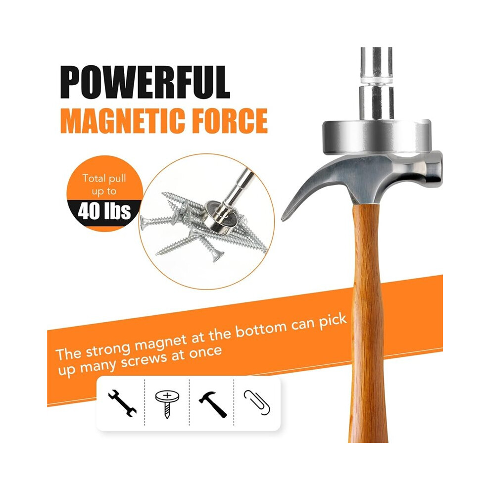 4Pcs Telescoping Magnetic Pickup Tool With 40Lb Pull Force,30In Telescopic Strong Magnet Sticks,Non-Slip Long Extendable 4712517898624