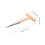Ergonomic THandle Garden Dibber Planting Tool for Easy Transplanting and Efficient Hole Digging 2