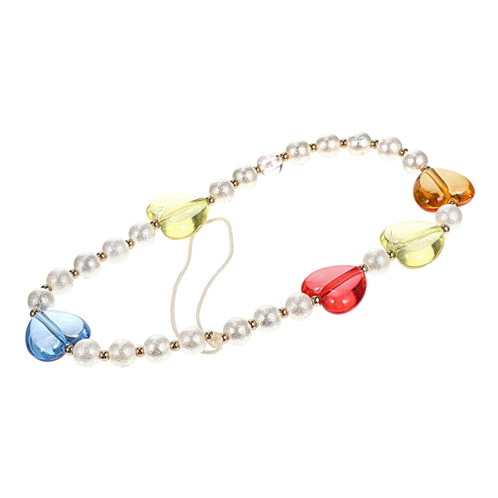 Heart Pearl Phone Charm For Girls, Beaded Wrist Strap With Chic Pearl Accent And Secure AntiâLoss Design 9073542844143