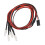 5Pcs RC Car LED Light Kit 5mm Red Beads 7.4V 12