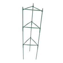 Adjustable Tomato Plant Support Cage with Durable Plastic Frame for Cucumbers Peppers and Climbing Vegetables