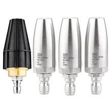 Pressure Washer Tips Turbo Nozzle Rotating WasherSpray Tips Turbo Pressure Washer Nozzle for Cleaning Concrete Pressure