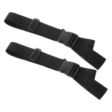 2pcs Adjustable Luggage Strap with Buckle, Heavy Duty Travel Belt for Suitcases and Backpacks