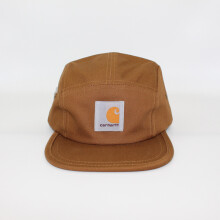 (Brown) Cotton Flat Summer Cap With Adjustable Fit And Sun Protection For Women Men
