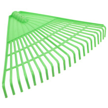 Heavy Duty Leaf Rake for Lawns and Gardens, Durable Outdoor Garden Rake for Leaves