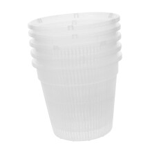 5 Pack Hydroponic Net Pots 11cm Plastic Mesh Plant Cups for Indoor Gardening Vegetables Flowers