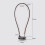 Travel Combination Lock with Resettable 4Digit Code, Durable Steel Cable Luggage Cable Lock for Suitcase 5