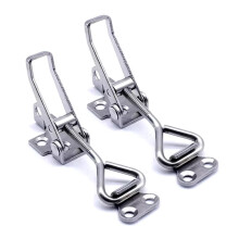 Adjustable Toggle Latch Set Rustproof Steel Build for Cabinets and Toolboxes Secure Dual Pack