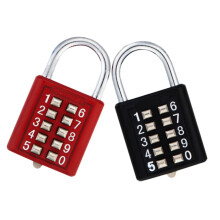 2pcs Combination Lock Set with Durable Metal Body for Travel Luggage, Gym Lockers and Backpacks