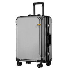 Carry On Luggage 20 Inch Hard Shell Suitcase with TSA Lock 360 Silent Wheels Lightweight Grey