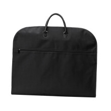 Foldable Garment Bag with Wrinkle Dustproof Protection for Suits Coats and Business Travel Black