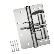 Strong Adjustable Spring Hinge 65mm Ideal for Kitchen-Silver