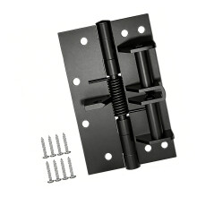 Multiple Function Adjustable Spring Hinge for Smooth-Black