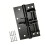 Multiple Function Adjustable Spring Hinge for Smooth-Black 1