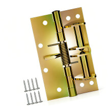 Professional Cabinet Door Hinge with Auto-Color steel gold