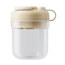 Tragbare, auslaufsichere 380-ml-Eisbereiterflasche für-Weiß 1