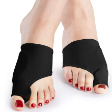 Bunion Corrector for Women and Men, Orthopedic Bunion Splint with Builtin Toe Separator, Day Night Pain Relief (2 Pack)