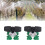 Misting Nozzle Kit 10 Sets for Garden Irrigation Sprinkler, Wide Coverage and Efficient Misting Action 2