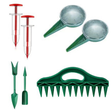 Handheld Seed Spreader with 12‑Hole Plate, Mini Seed Dispenser for Precise Garden Sowing