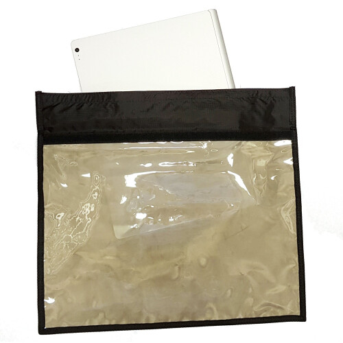 Sciath Blocóide Comhartha Mála Faraday le Fuinneog 40cmx36cm 2