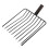Heavy Duty Steel Garden Fork Replacement Head for Efficient Soil Work, Durable Easy Clean Design 1