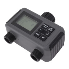 Automatic Sprinkler Timer IP55 Weatherproof Garden Hose Water Timer with Adjustable Schedule (EU Plug)(US Plug)