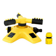 2 Pcs 360 Degree Rotating Garden Sprinkler Adjustable Lawn Watering System Easy Installation
