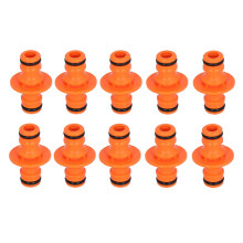 10PCS Garden Hose Connector Set, Leakproof Water Hose Quick Connect Fittings for Garden Irrigation
