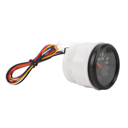 DC 9-32V 52mm Oil Temp Gauge 50-150 Black