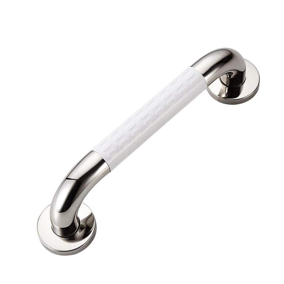 Bathroom Grab Bar 680mm Chrome AntiSlip RustResistant Wall Mounted Shower Support Bar for Elderly