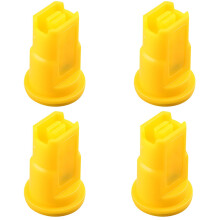 4Pack Agricultural Spray Nozzles, AntiDrift Fan Tips for Boom Sprayers, Pressure Precision Coverage